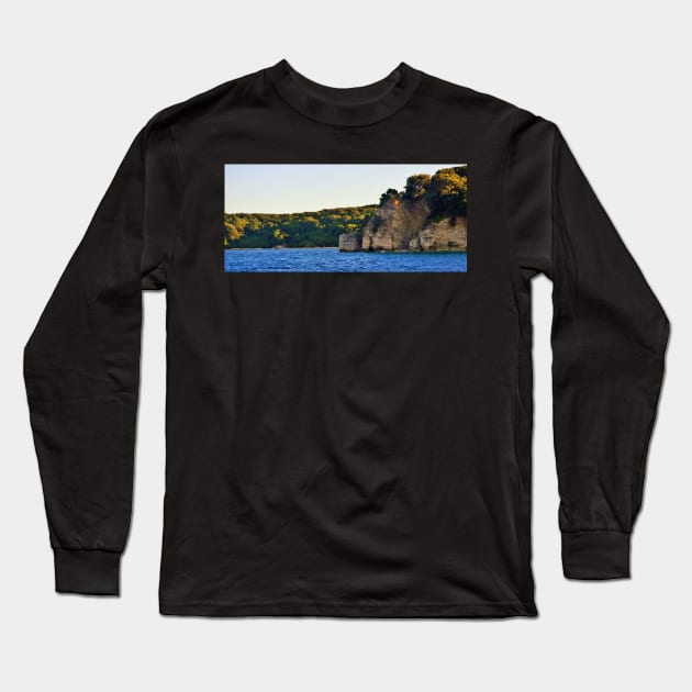 A View of Greece Long Sleeve T-Shirt by golan22may